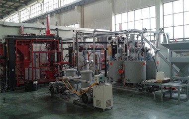 New automatic mixing equipment